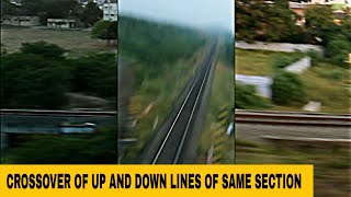preview picture of video 'Track crossover near Kodaikanal Road | Madurai-Dindigul line | Indian Railways'