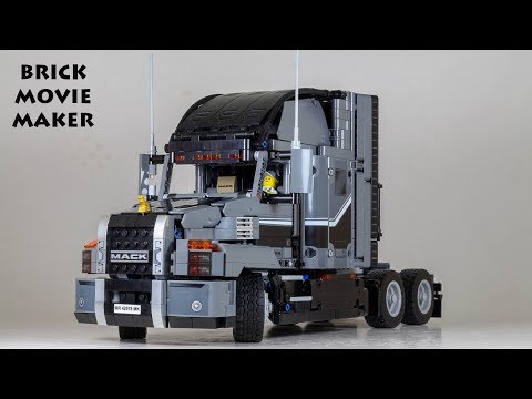 Lego 42078 Mack Anthem Part 2 speed build