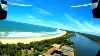 preview picture of video 'Первый полет в Шри Ланке'