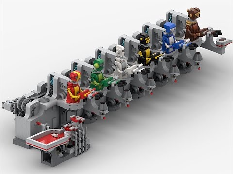 Robot Dreams with six robots