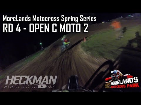 2018 Morelands Motocross Spring Series - Rd4 OPEN C Moto 2 - On-Board