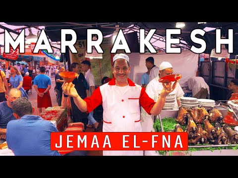 JEMAA EL-FNA MARRAKESH 🇲🇦 MOST CHAOTIC 😱 PLACE IN MOROCCO