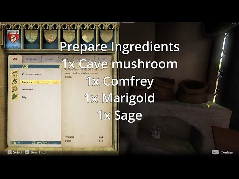 How to brew Musk of Infinite Allure for Sir Hans | Kingdom Come: Deliverance