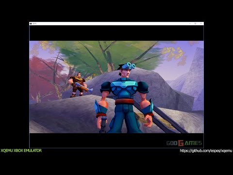 XQEMU Xbox Emulator -  Future Tactics: The Uprising Ingame!