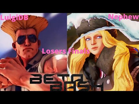 Beta Bash West Coast Losers Finals #3 LuigiDB(Guile) V.S Nephew(G,Kolin)