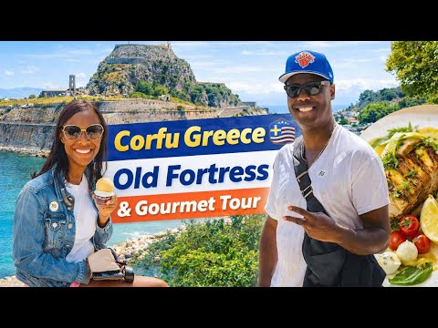 We explored Corfu Greece's 🇬🇷 Old Fortress and Gourmet Tour