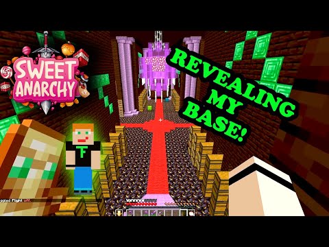 TAF Plays - Revealing my base on the Sweet Anarchy Minecraft Server plus BIG NEWS and Tonight's Stream!