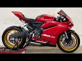 Ducati Panigale 959 Track evo 2016 Exhaust sound Akrapovic titanuim slip on