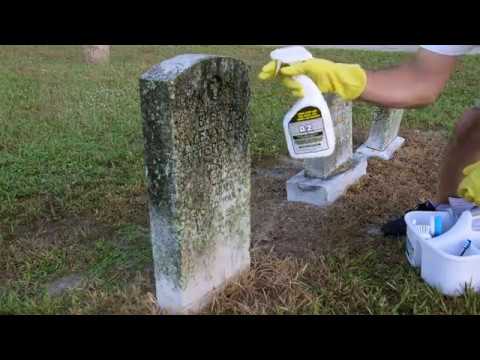 How to Clean Veteran Headstones Using D/2 Biological ...