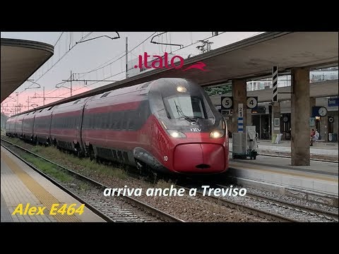 Italo debutta a Treviso.. Partono i servizi NTV tra Napoli, Roma e Udine!