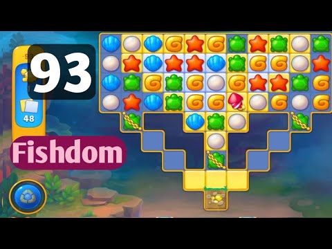 Fishdom Level 93 ।। Fishdom Gameplay Level 93 ।। Grand Changer 🎏