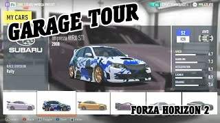 Garage Tour - FORZA HORIZON 2 - @DONSQUALE