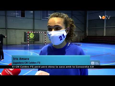VOTV - El CN Caldes FS perd però dóna la cara amb la Concordia CD
