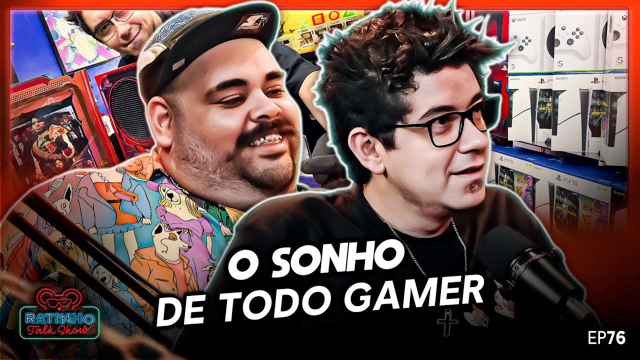 MIKE E ANDRÉ DA TANTU'S: ELES ABREM JOGOS ANTES DE TODO MUNDO! - RATINHO TALK SHOW EP. 74