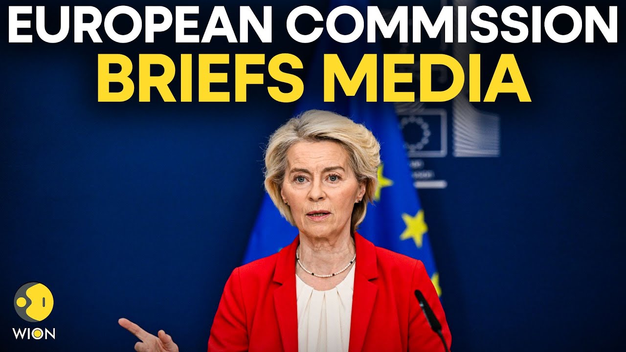 EU LIVE: European Commission Holds Press Briefing Amid Trump's Greenland Threat | WION