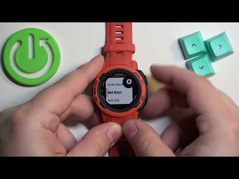 How to Change Hotkeys on GARMIN Instinct 2s