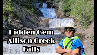 Hidden Gem Allison Creek Falls Alberta| ysay dale