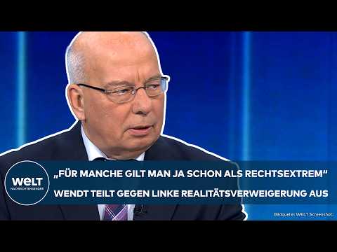 DEUTSCHLAND: "Muss man auch sagen dürfen" Wendt empört! Klartext zu Migration und Kriminalität
