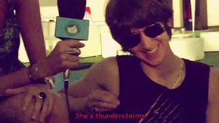 Arctic Monkeys - She&#39;s Thunderstorms [Lyric Video]