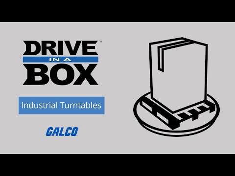Drive In A Box - Maximize Performance and Efficiency for Industrial Turntables