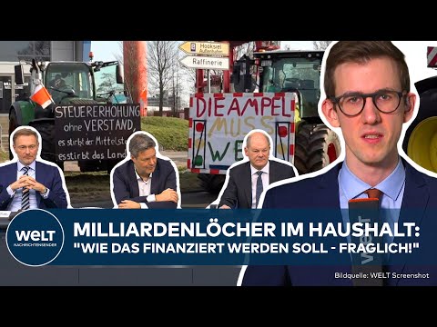 DEUTSCHLAND: Streit um Haushalt und Milliardenlöcher "Wie das finanziert werden soll - fraglich!"