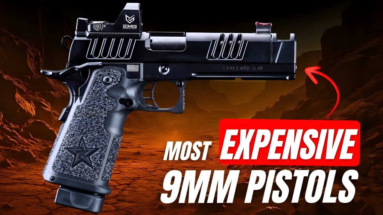 The Most Expensive 9mm Pistols Money Can Buy in 2025!