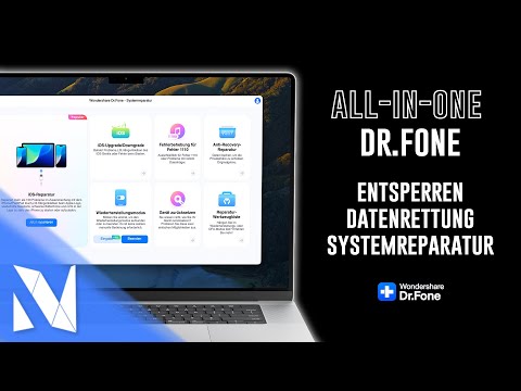 iPhone entsperren, Daten wiederherstellen & mehr - Dr.Fone All-in-One Tool | Nils-Hendrik Welk