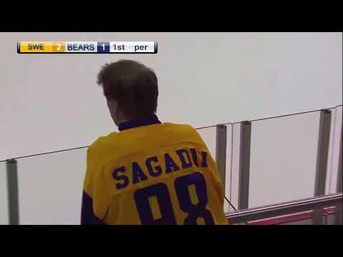 Hat Trick Jacob Sagadin vs. Russian White Bears - Tretiak Legacy Cup 2018