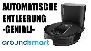 Saugroboter, der sich automatisch entleert - geniale Idee! Der selbstleerende Shark IQ Roboter