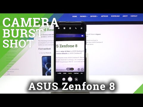 How to Take Burst Shot on ASUS Zenfone 8 – Take Series Of Pictures