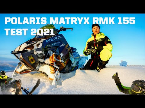 POLARIS MATRYX 850 RMK PROJECT SLED IS BEING TESTED (ENG SUBTITLES)