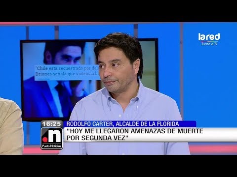 Rodolfo Carter reveló la amenaza de muerte que recibió