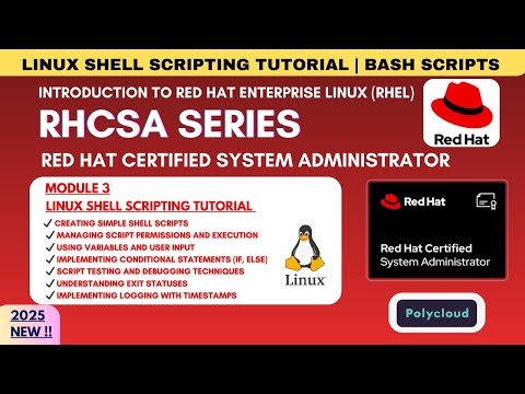 Linux Shell Scripting Tutorial Bash Scripts For Rhcsa Red Hat Linux 2025