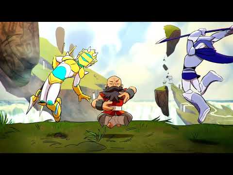 Artemis Vs Orion | Brawlhalla Animated 1080P Full HD