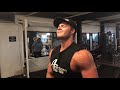 18 Year Old bodybuilder Connor Siddall chest & shoulder workout | physique update muscle flex