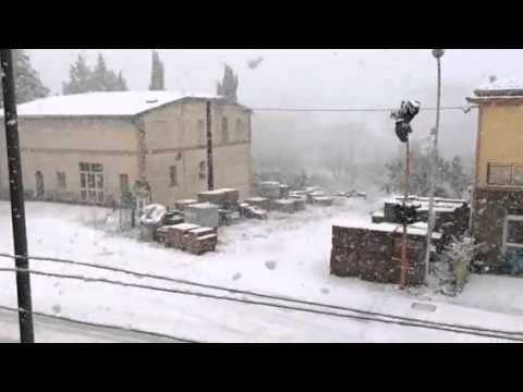 Neve a Savignano Irpino 26/11/2013