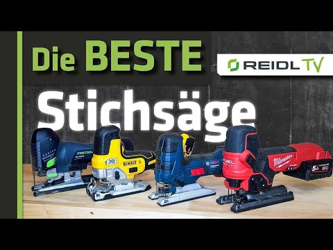 Cordless Jigsaw Comparison - Bosch, Festool, Milwaukee or DeWalt? Which is the BEST? [German]