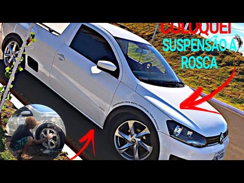 REBAIXEI MINHA SAVEIRO, FICO TOP?😱💥