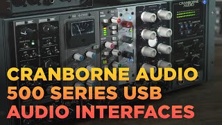 Video thumbnail for Cranborne Audio 500R8 : Modular 500 Series Rack : Studio-Style Sound Simplified by Perfect Circuit
