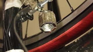DIY Magnetic contactless bike dynamo TEST #1