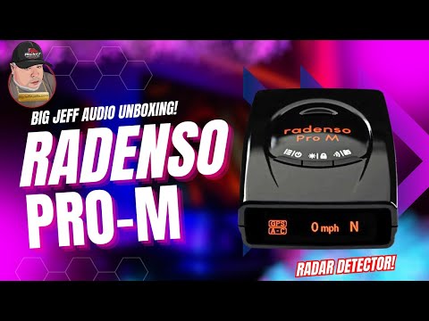 Big Jeff Audio Unboxes Radenso Pro-M Radar Detector