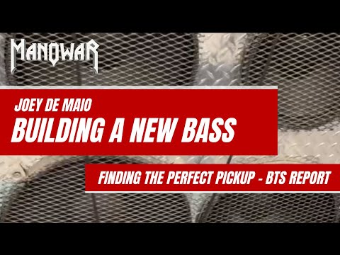 Joey De Maio (MANOWAR) How To Build The Perfect Bass - Studio Report - Part 1