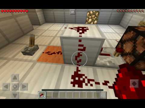 THE GAMING DUDE - Minecraft pocket edition 10 Redstone puzzles ep1
