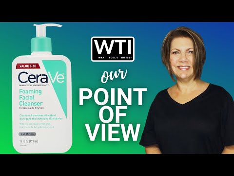 CeraVe Foaming Facial Cleanser - WTI product video review