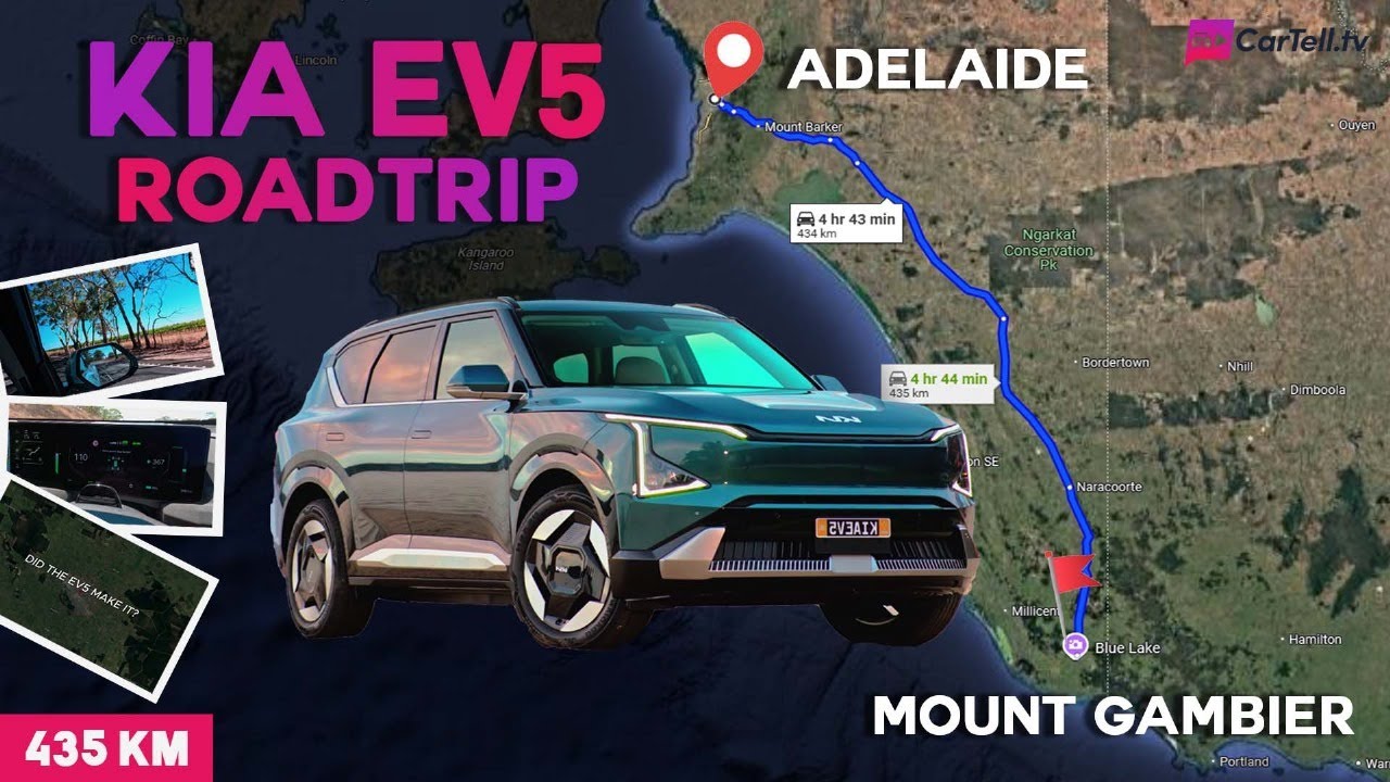 Kia EV5 Road Trip South Australia | Range Challenge