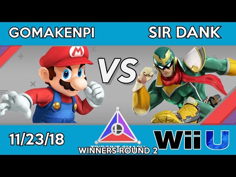 Tripoint Smash 37 - Winners Round 2 - Gomakenpi (Mario) Vs. Sir Dank (Captain Falcon)