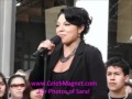 Sara Ramirez singing The Story 