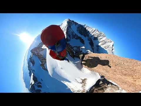 Aiguille du Chardonnet par l'arrête Forbes