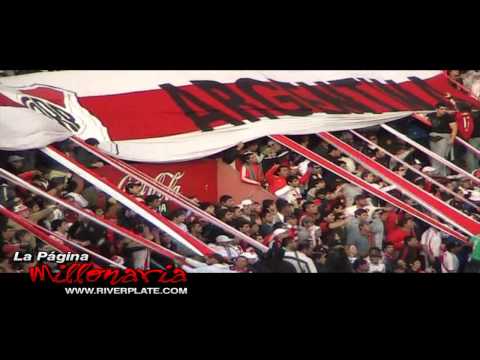 "La Academia, El Rojo Y Los Bosteros" Barra: Los Borrachos del Tablón • Club: River Plate