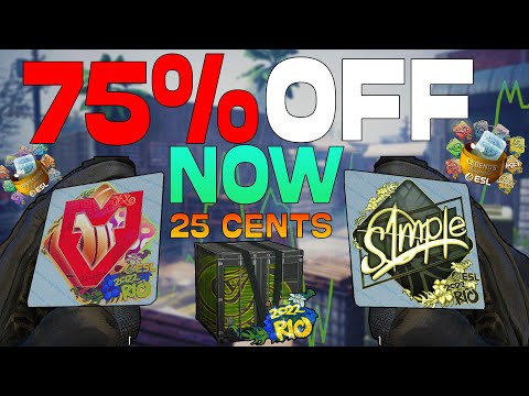 Rio Major CAPSULES & STICKERS Officially 75% OFF! | Counter-Strike | Luke-Eats